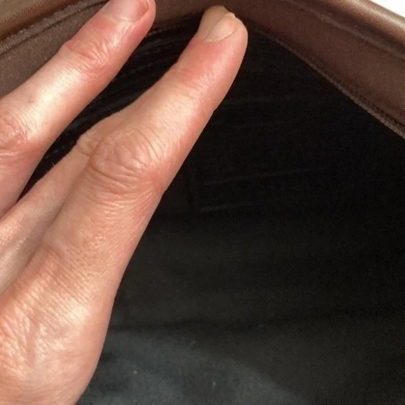 Coach vintage neoprene and leather tote bag - Picture 12 of 13